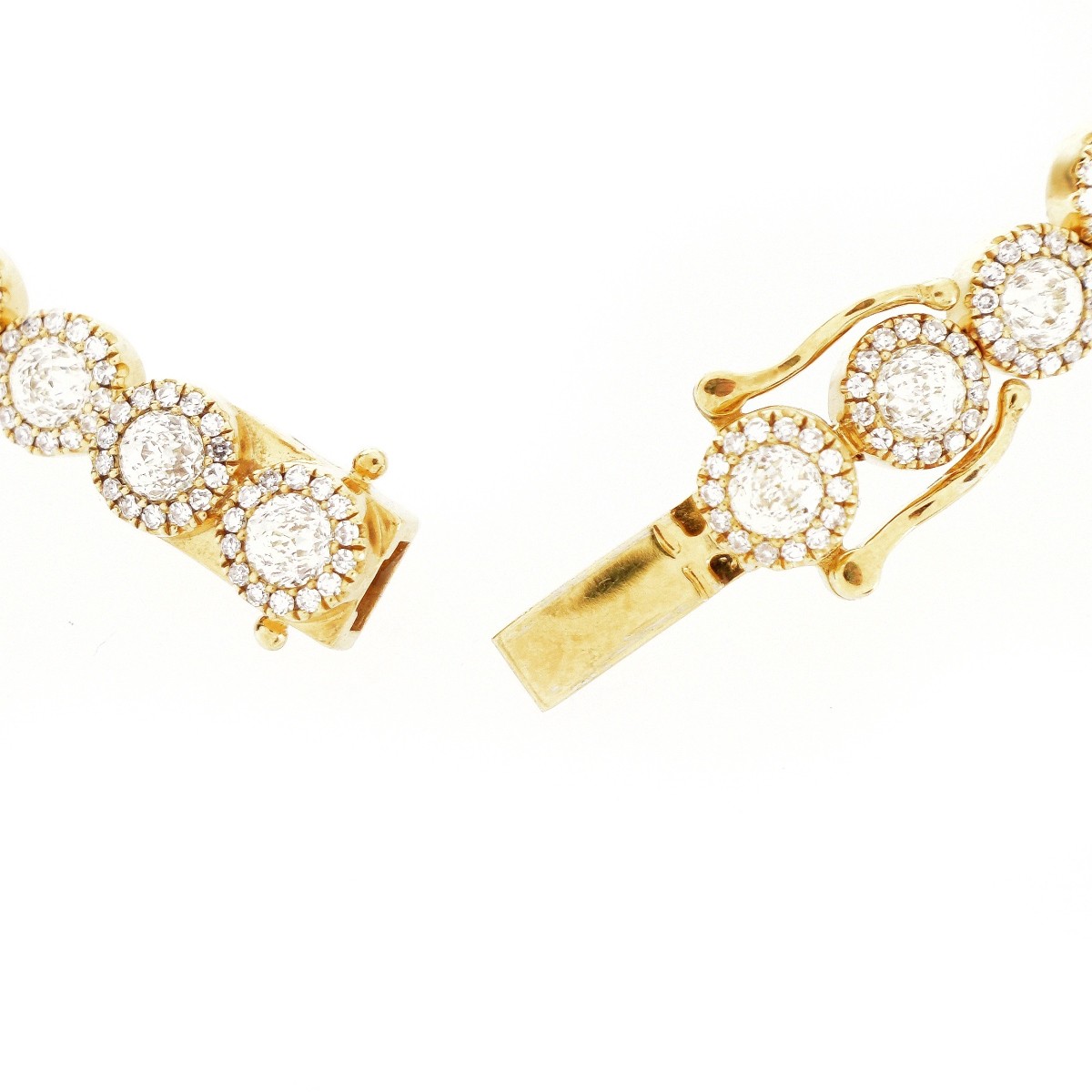 Diamond and 14K Bracelet