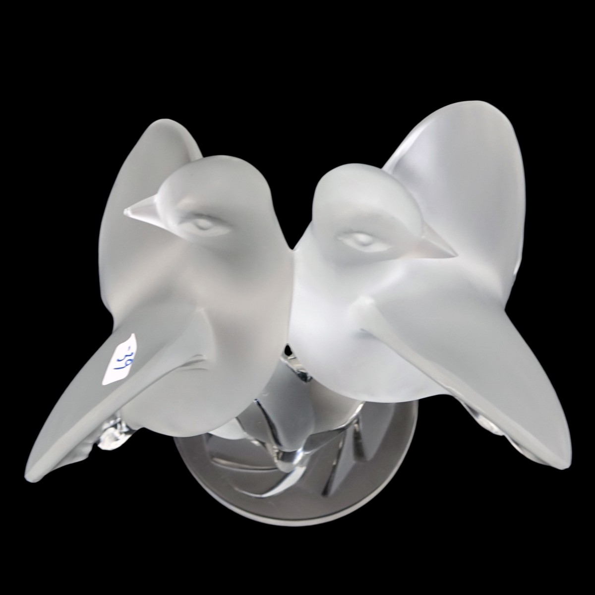 Lalique "Ariane Doves" Figurine