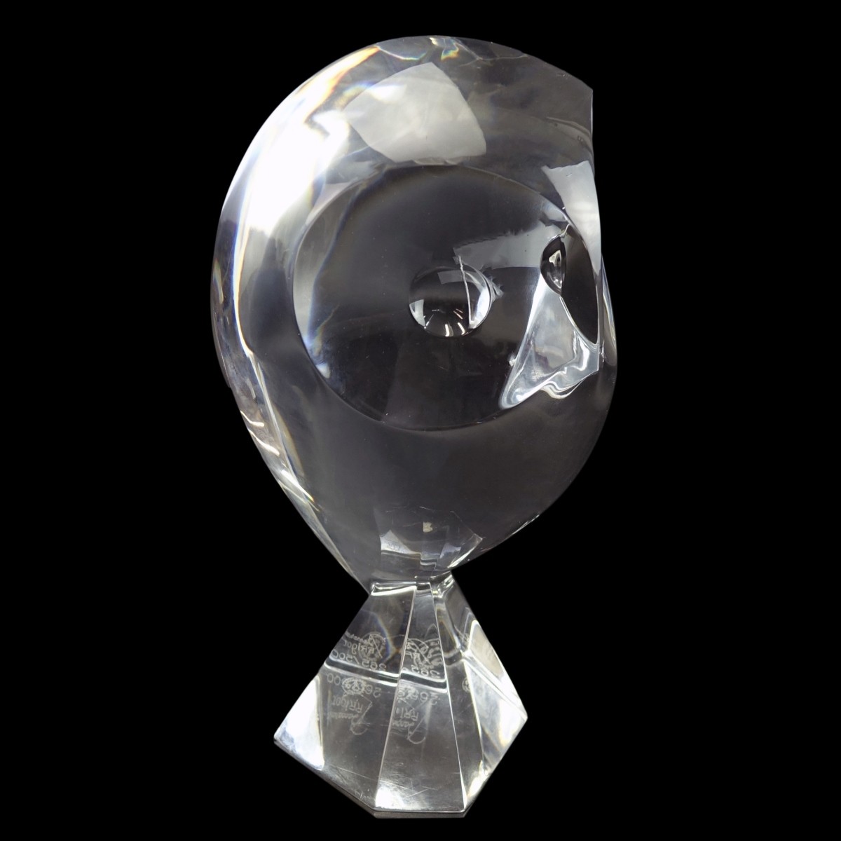 Baccarat Owl Figurine