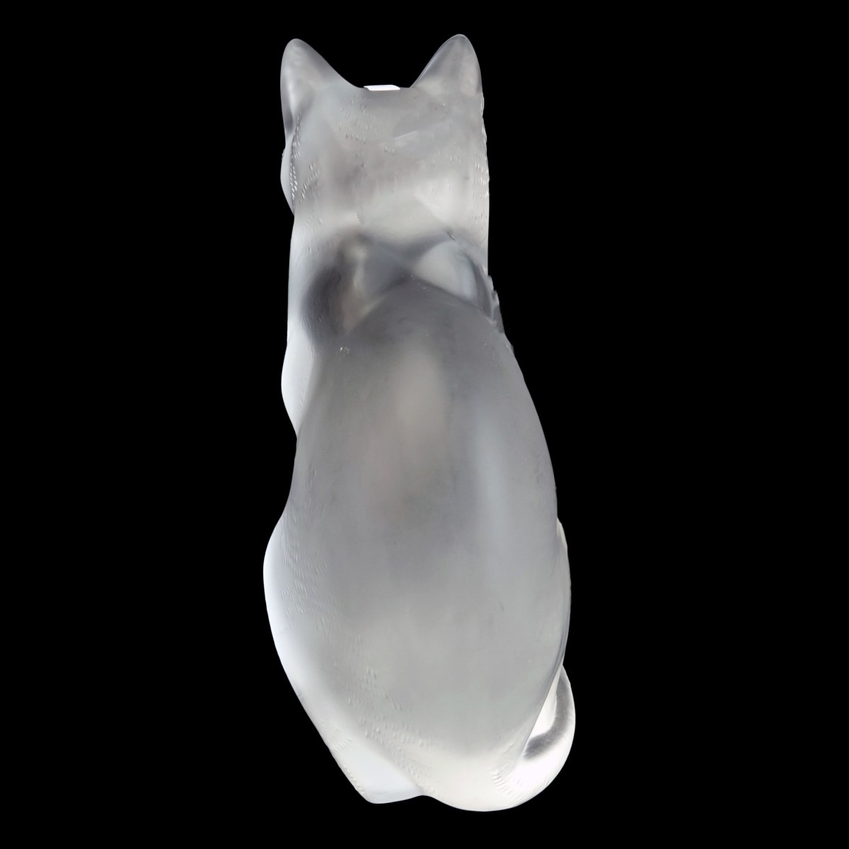 Lalique "Seated Cat" Figurine