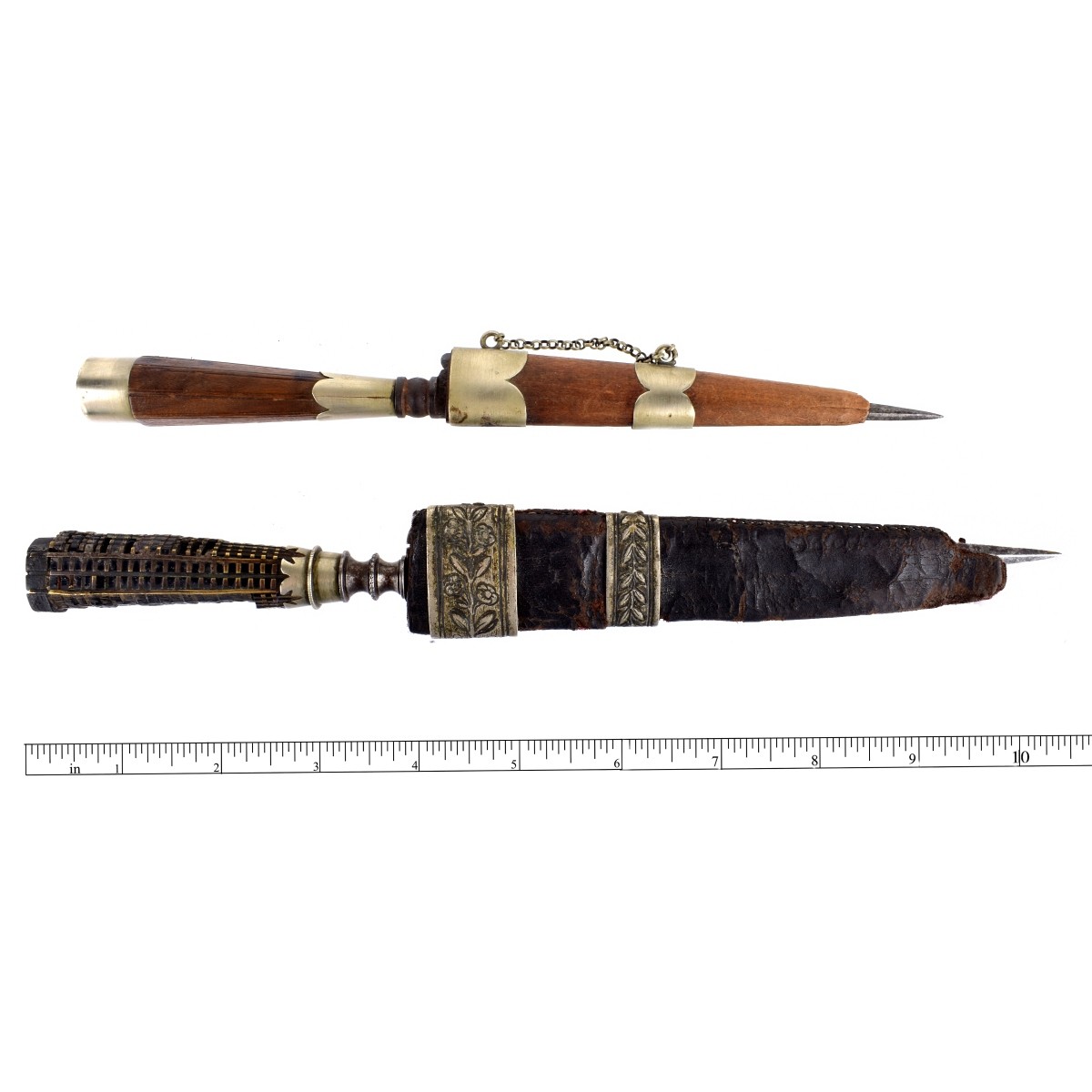 Two (2) 19th C. Italian Daggers