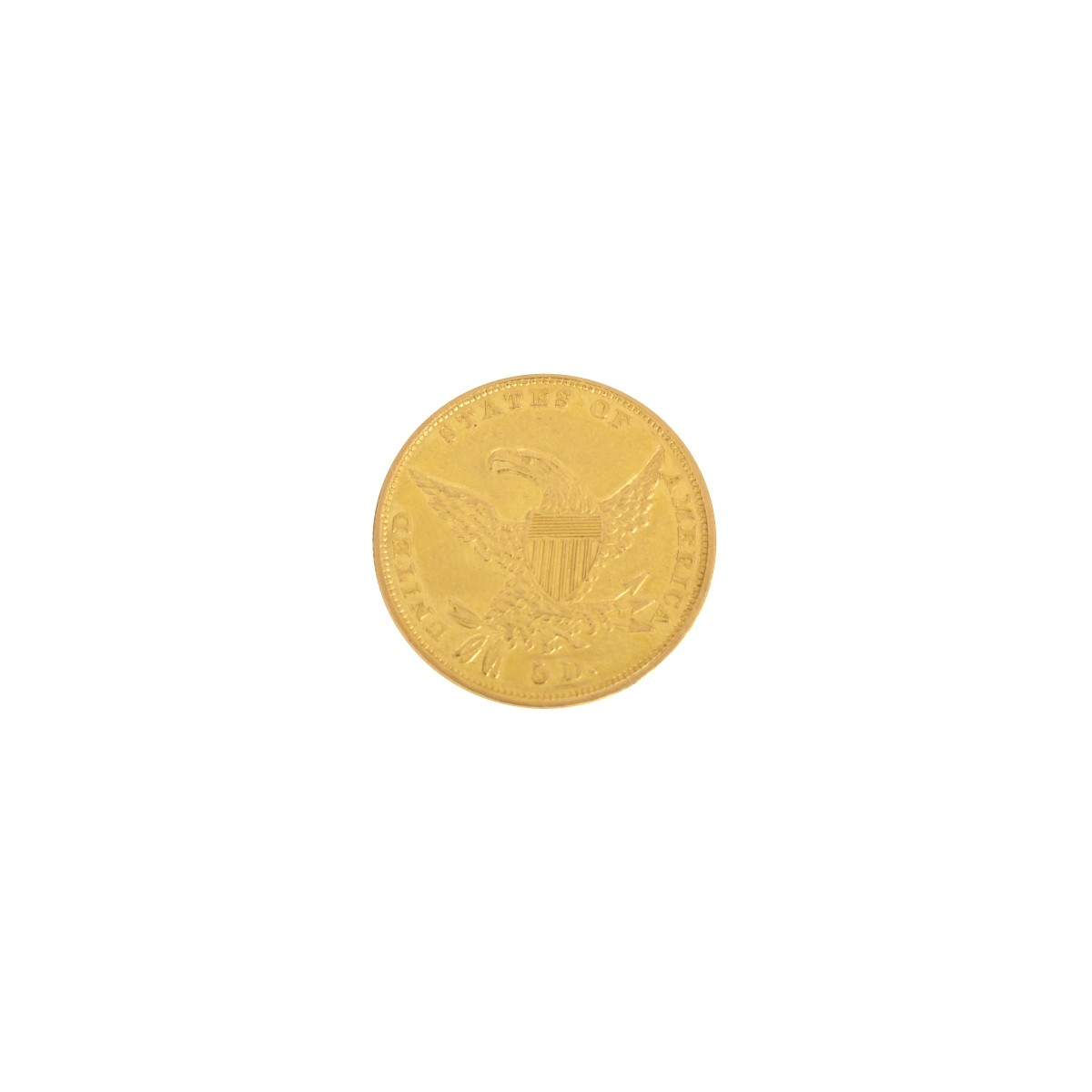 1834 US Gold Classic Head $5