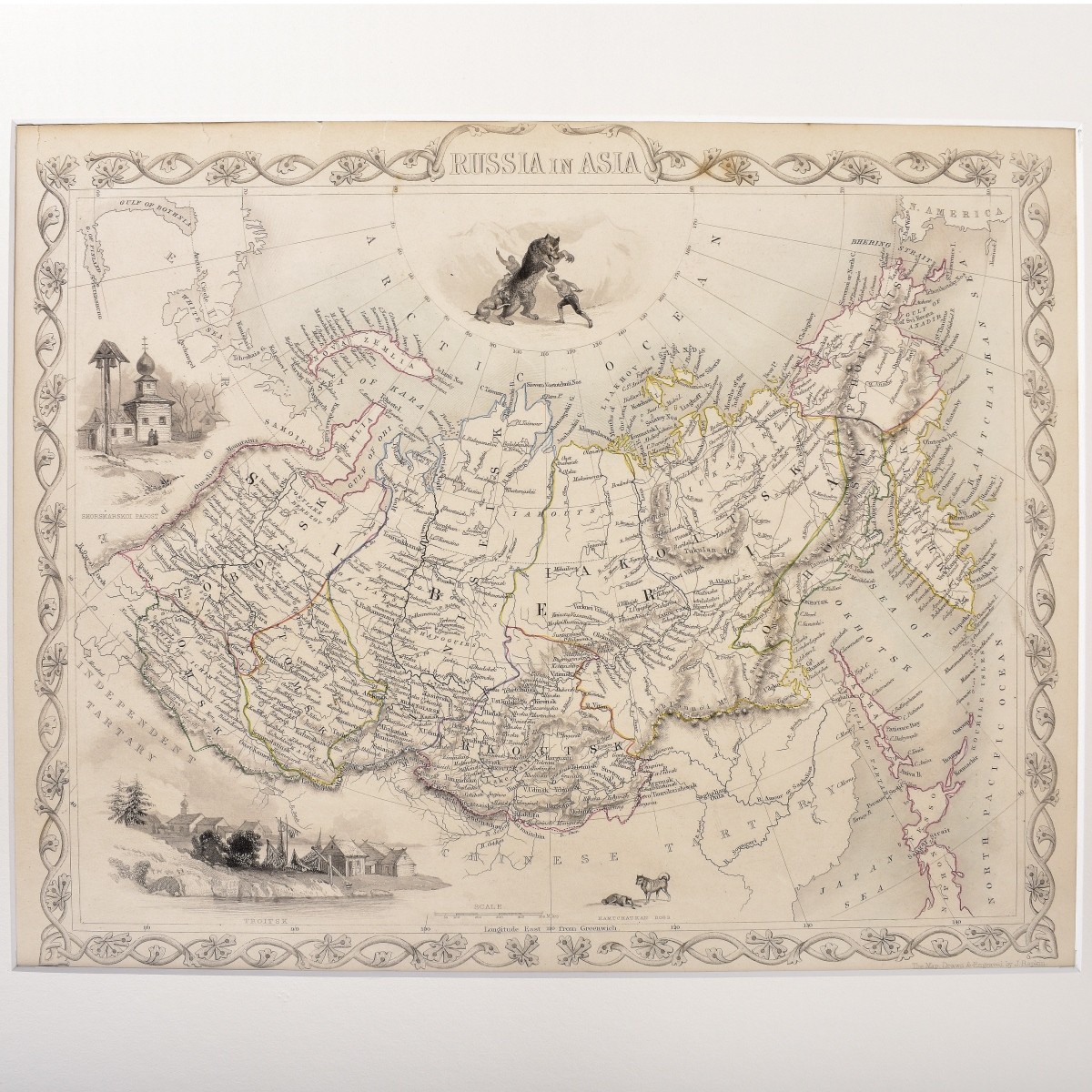 J. Rapkin Engraved Map