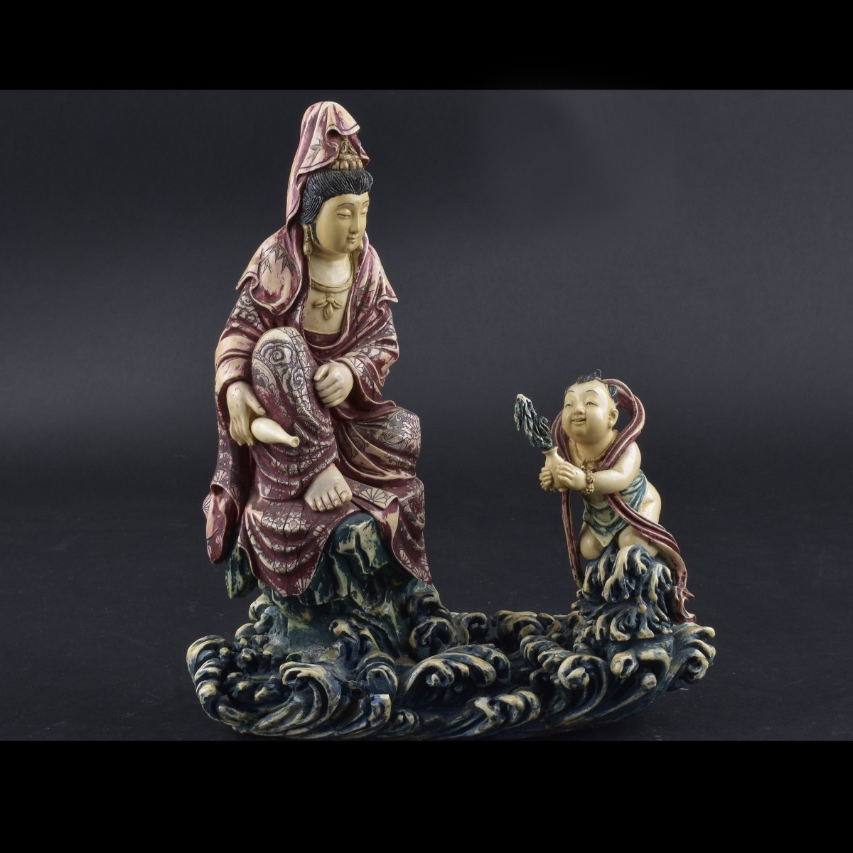 Chinese Ivory Guanyin