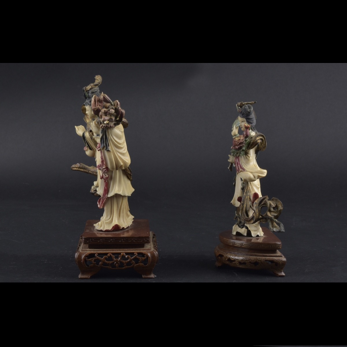 Two Chinese Ivory Figurines
