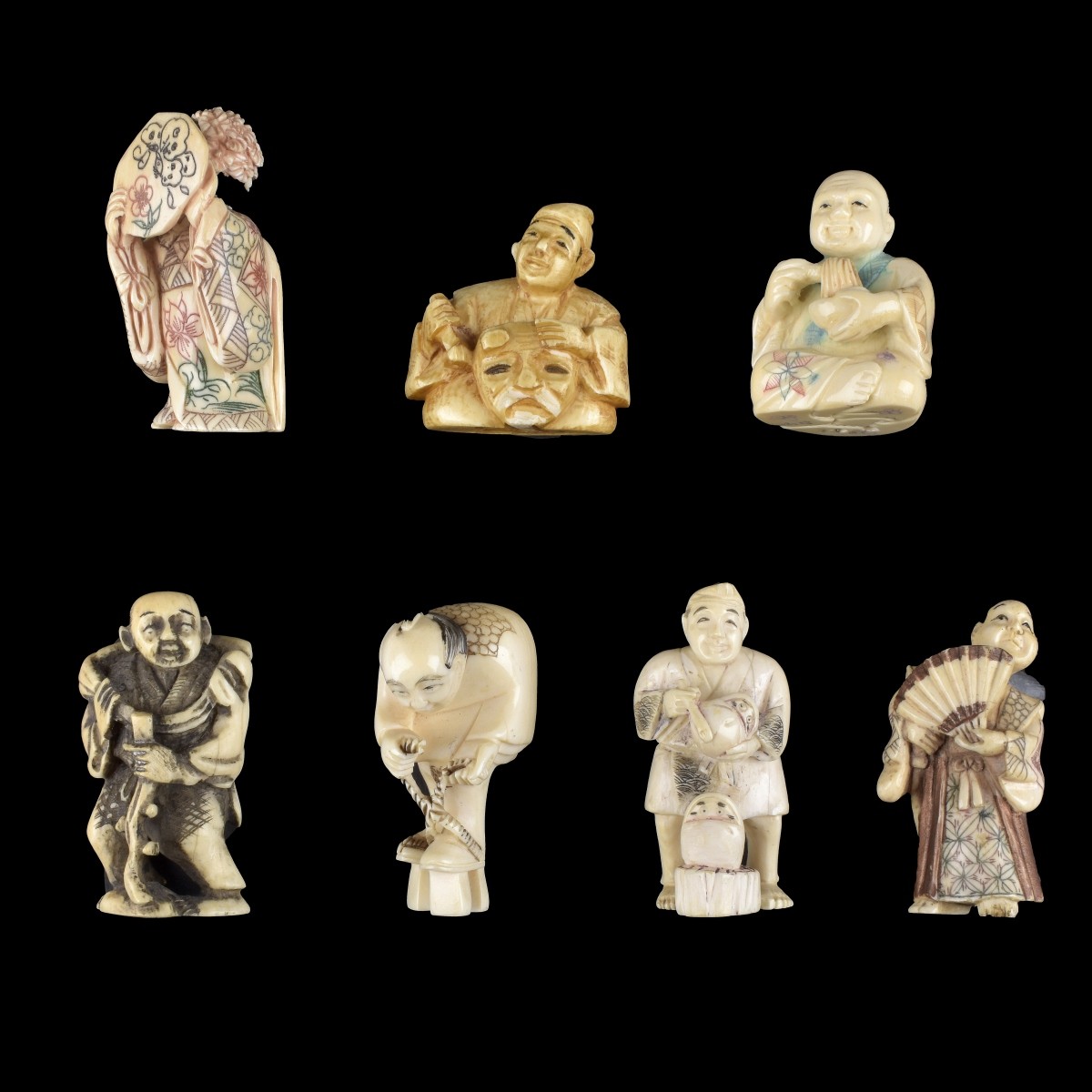 Japanese Netsuke Figurines