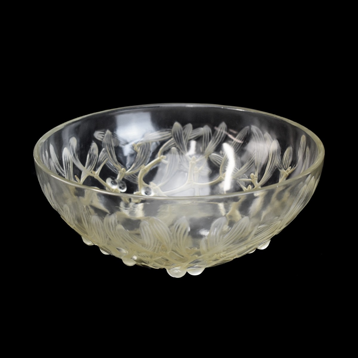 Rene Lalique "Gui" Bowl