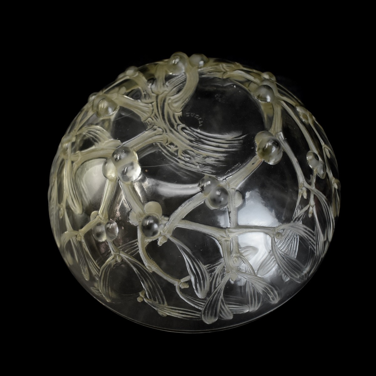 Rene Lalique "Gui" Bowl