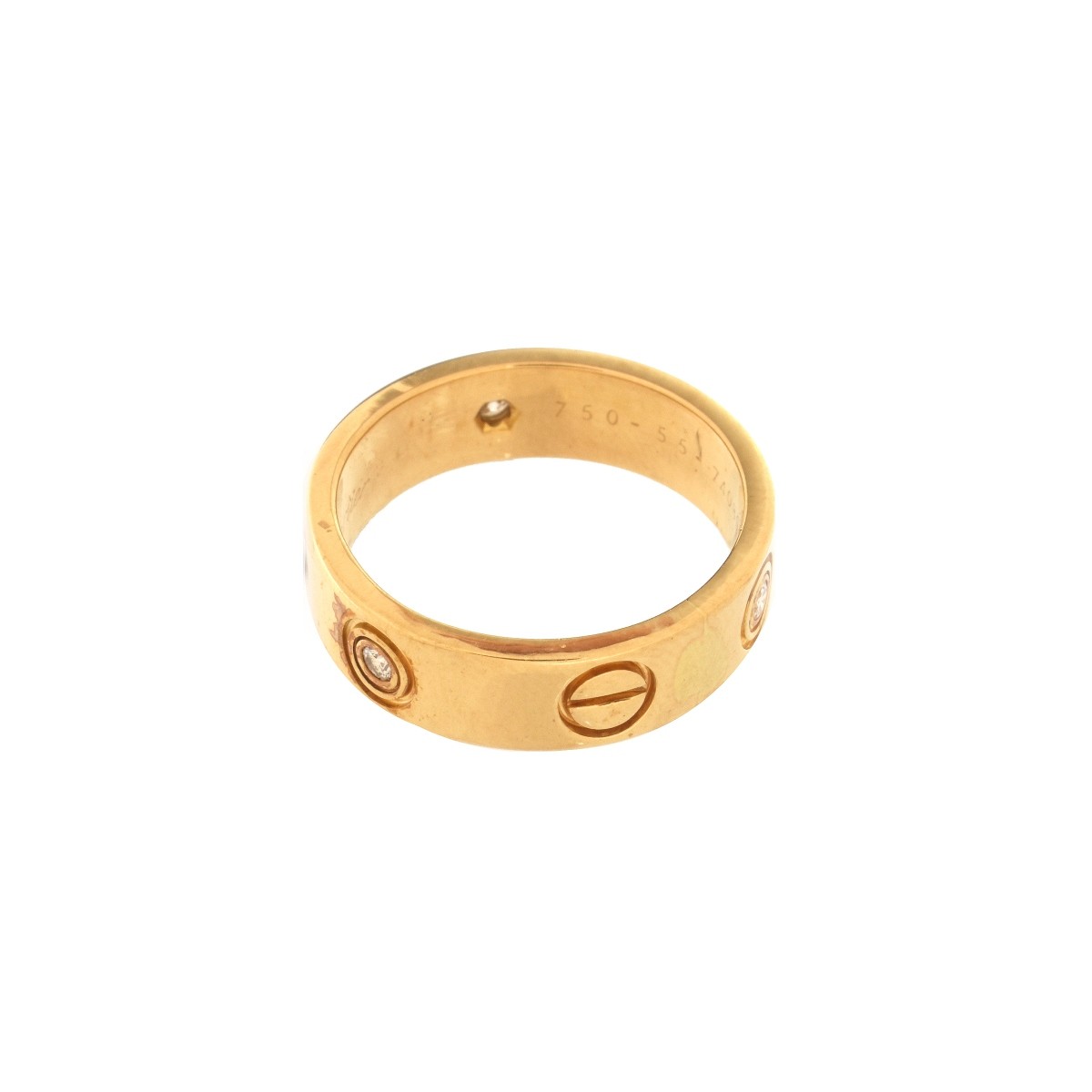 Cartier Diamond and 18K Love Ring
