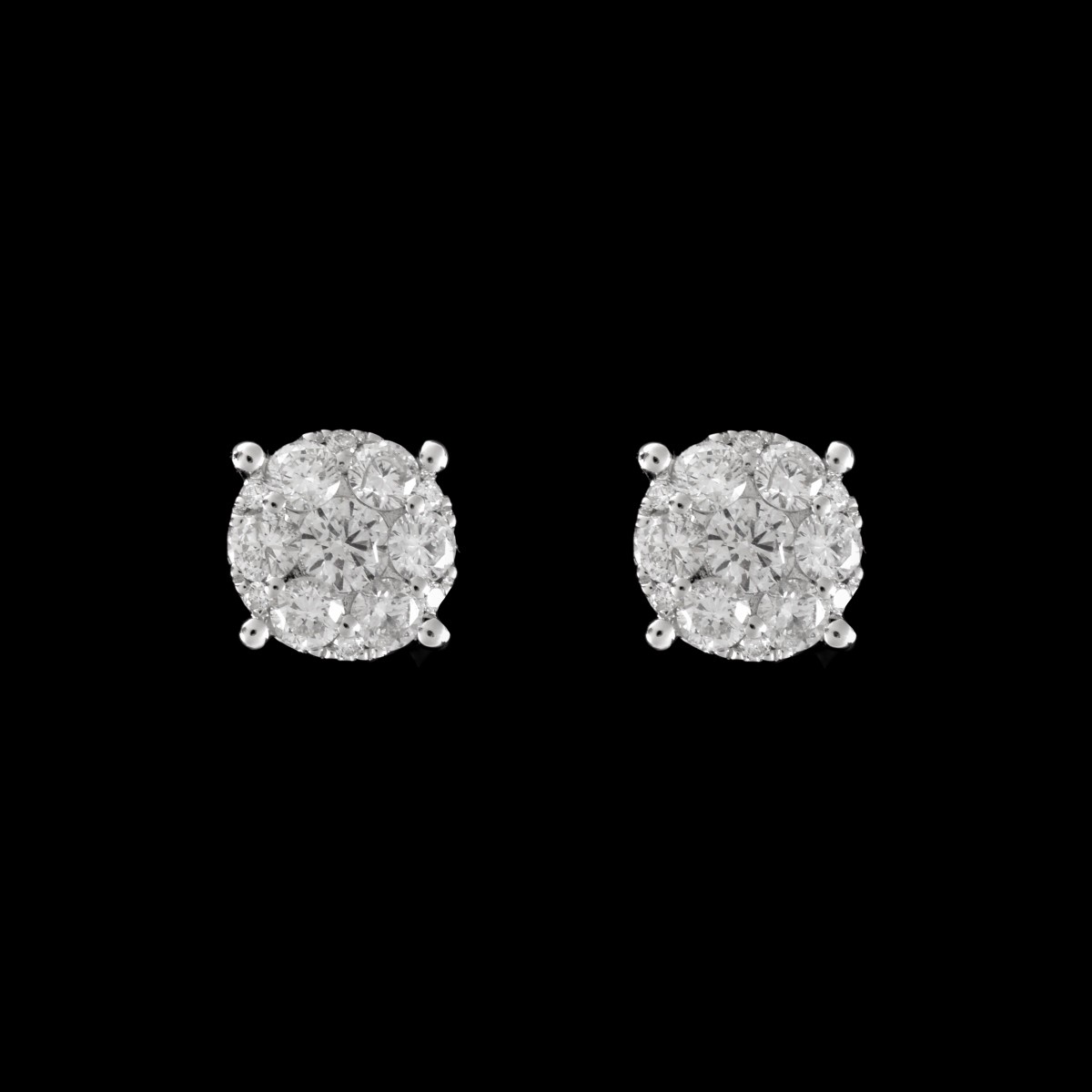 Diamond Ear Studs