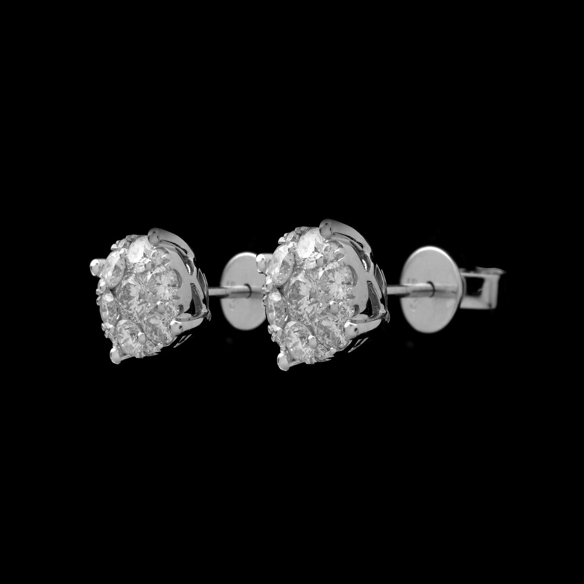 Diamond Ear Studs