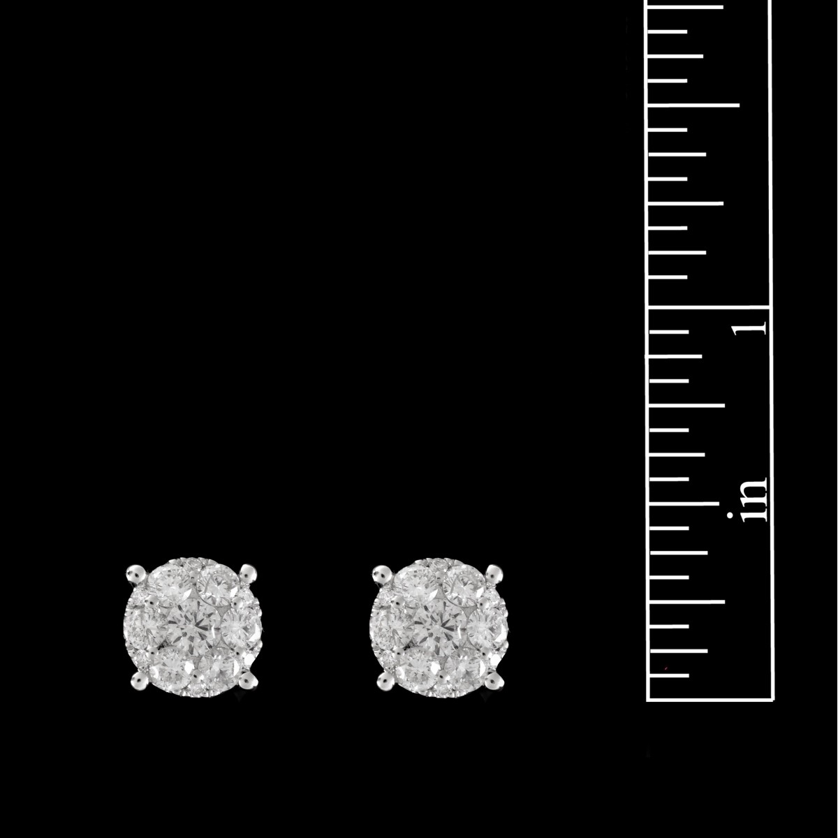 Diamond Ear Studs