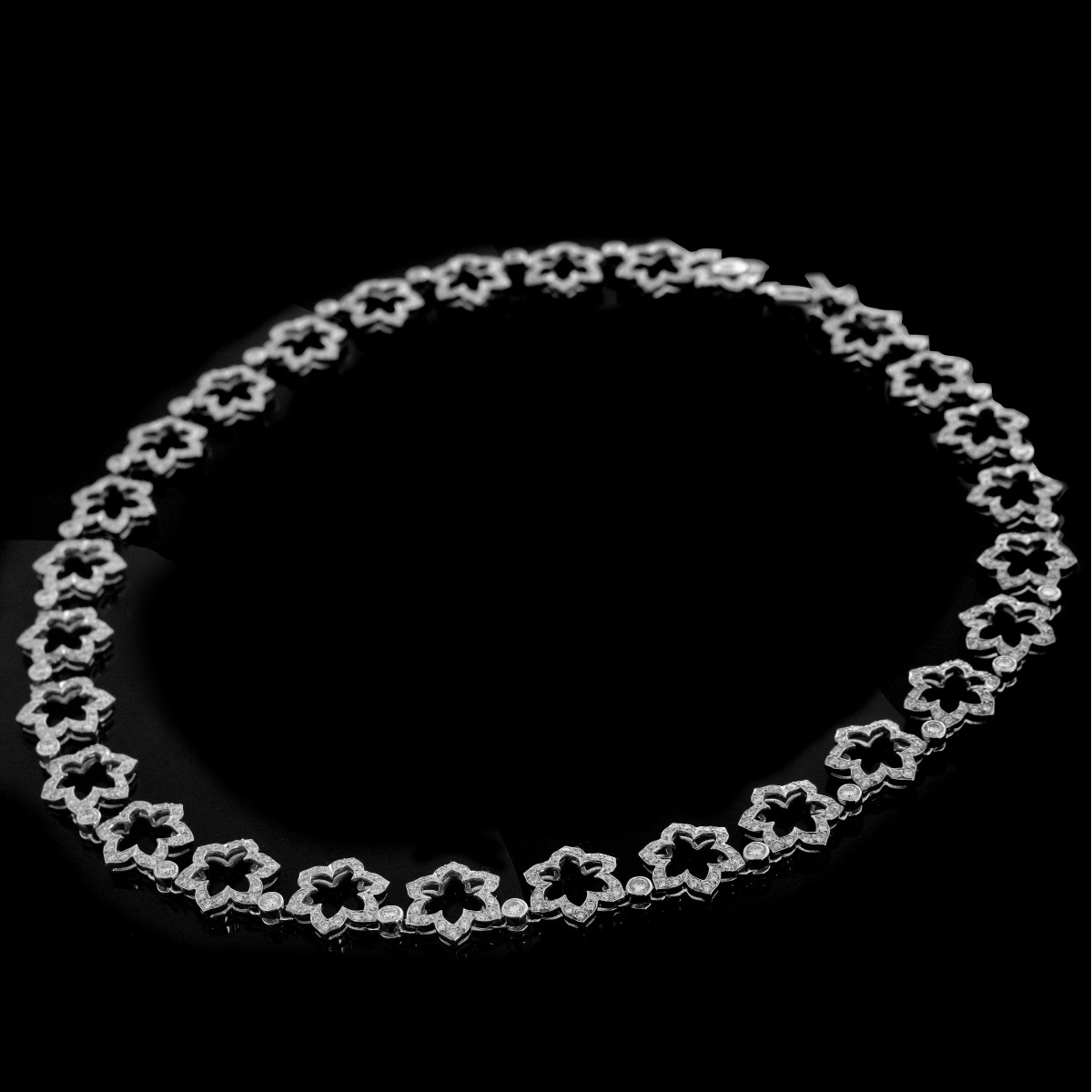 Diamond and 18K Necklace