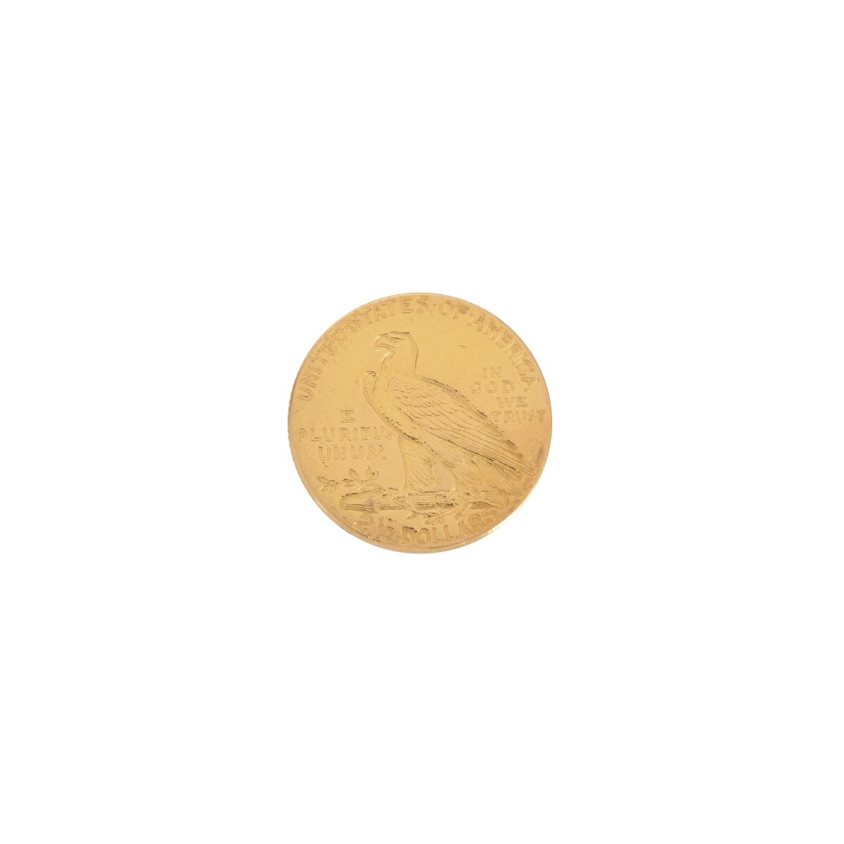 1912 US Gold Indian Head $2.50