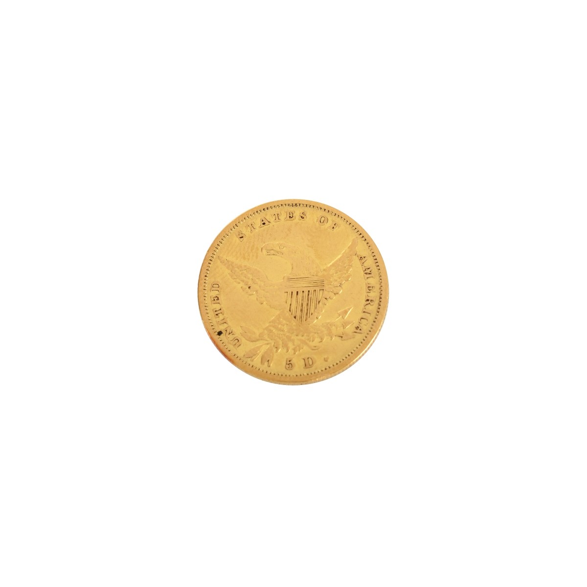 1834 US Gold Classic Head $5