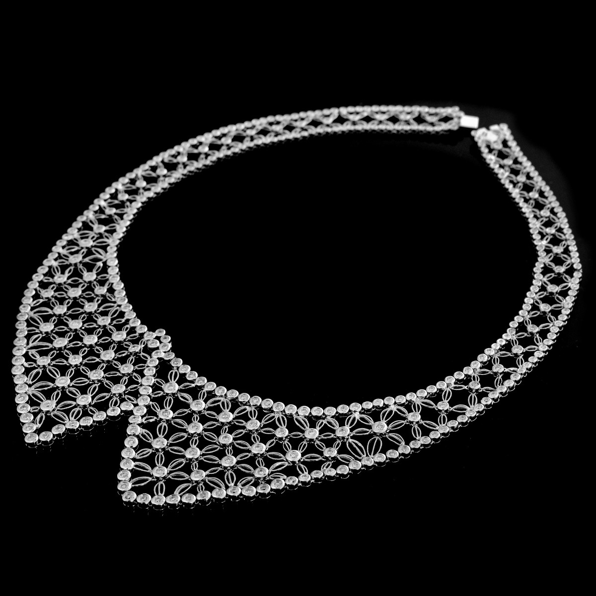 Diamond and Platinum Necklace