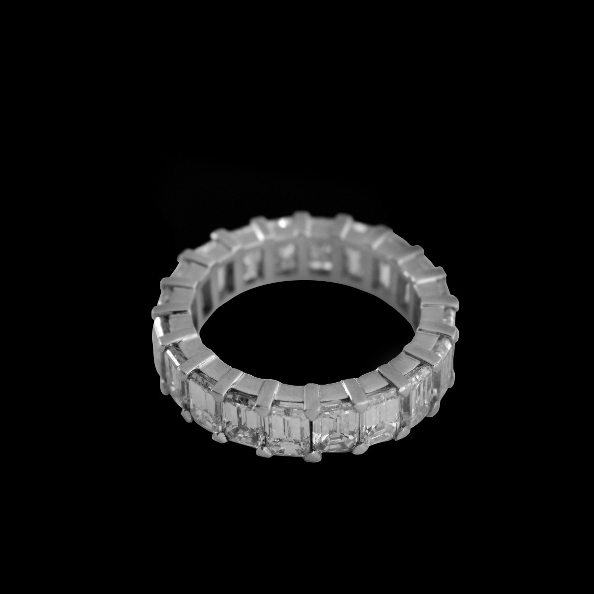 Diamond and Platinum Eternity Band.