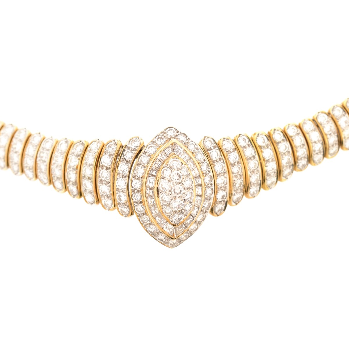 Diamond and 18K Necklace