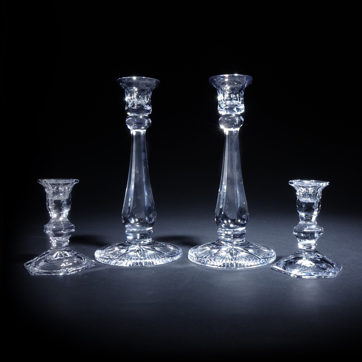 2 Pr William Yeoward (20C English) Candlesticks