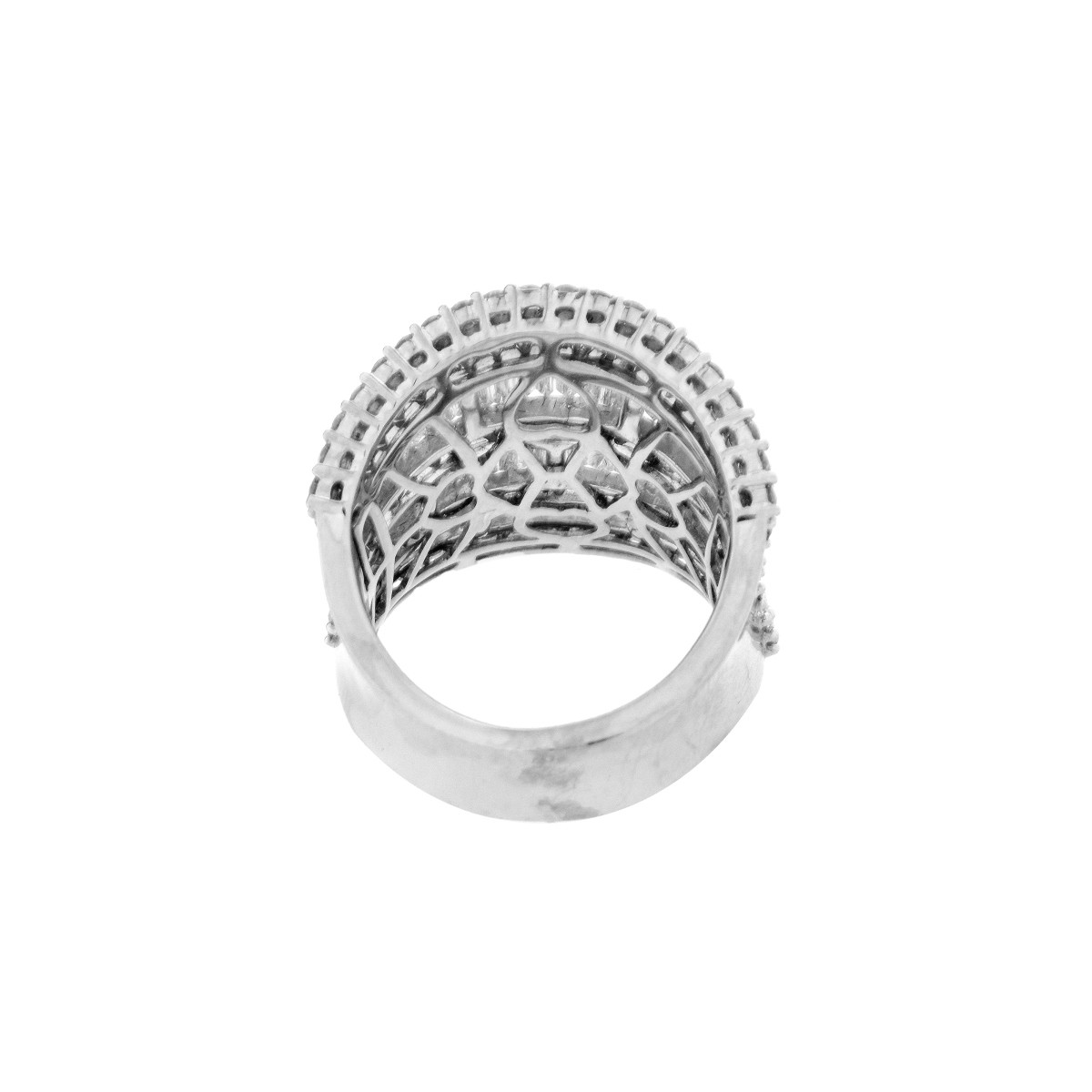 Diamond and 18K Ring