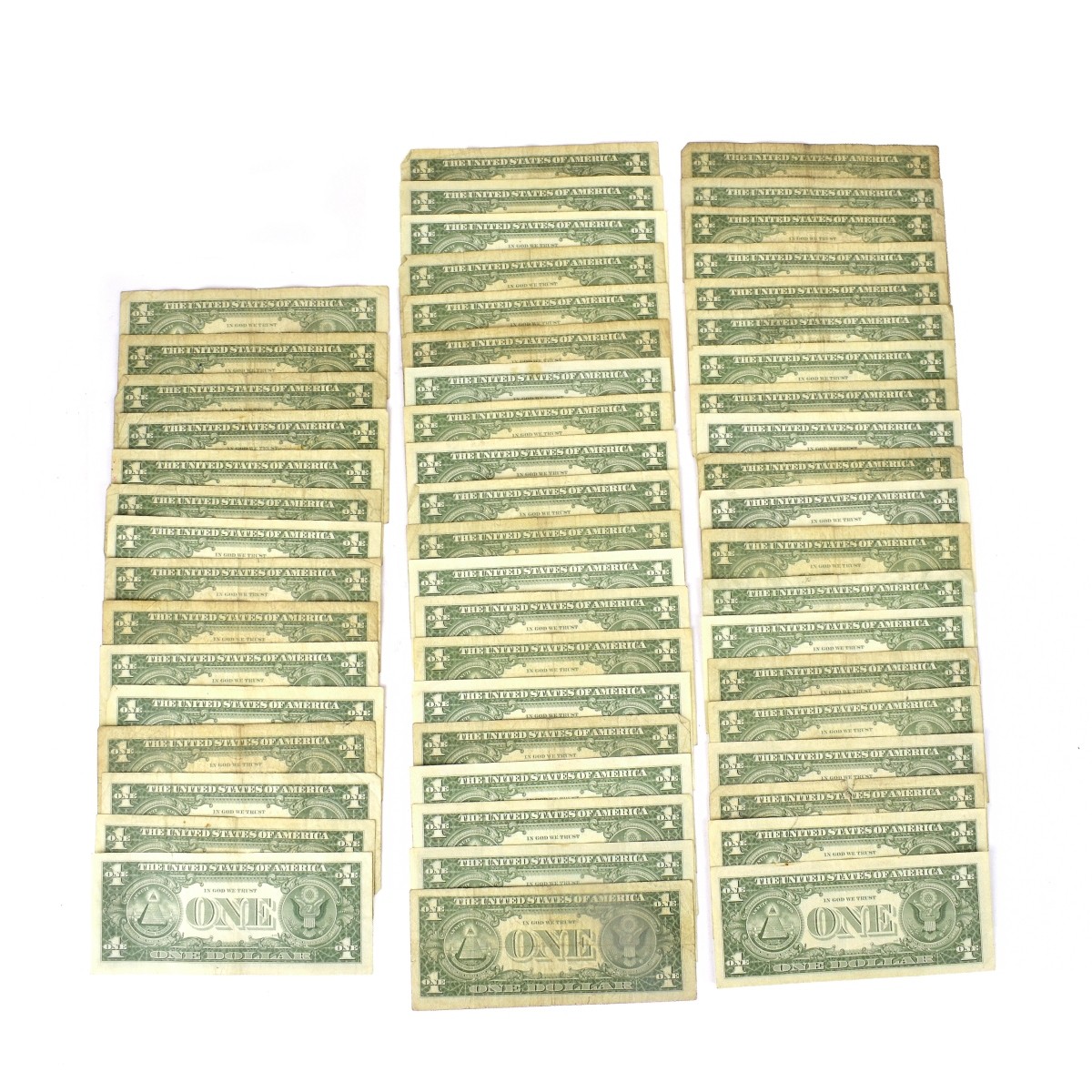 (54) US $1.00 Blue Note Silver Certificates