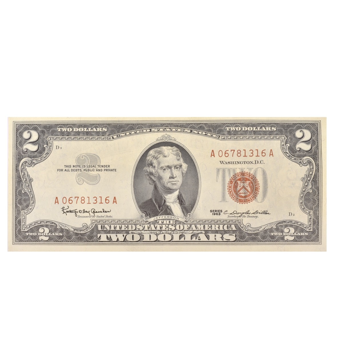 (40) US $2.00 Silver Certificates