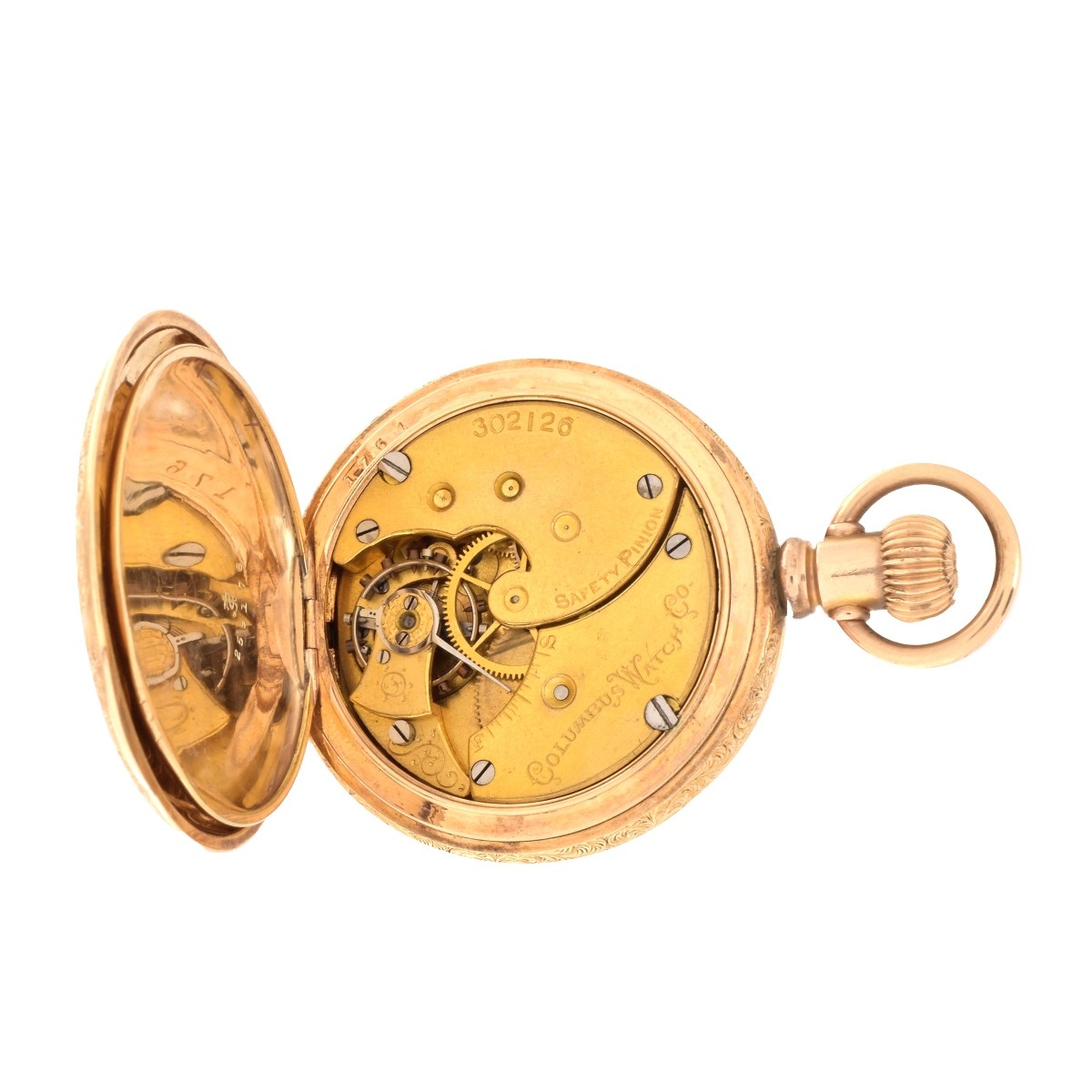 Antique Columbus Watch Co Pocket Watch