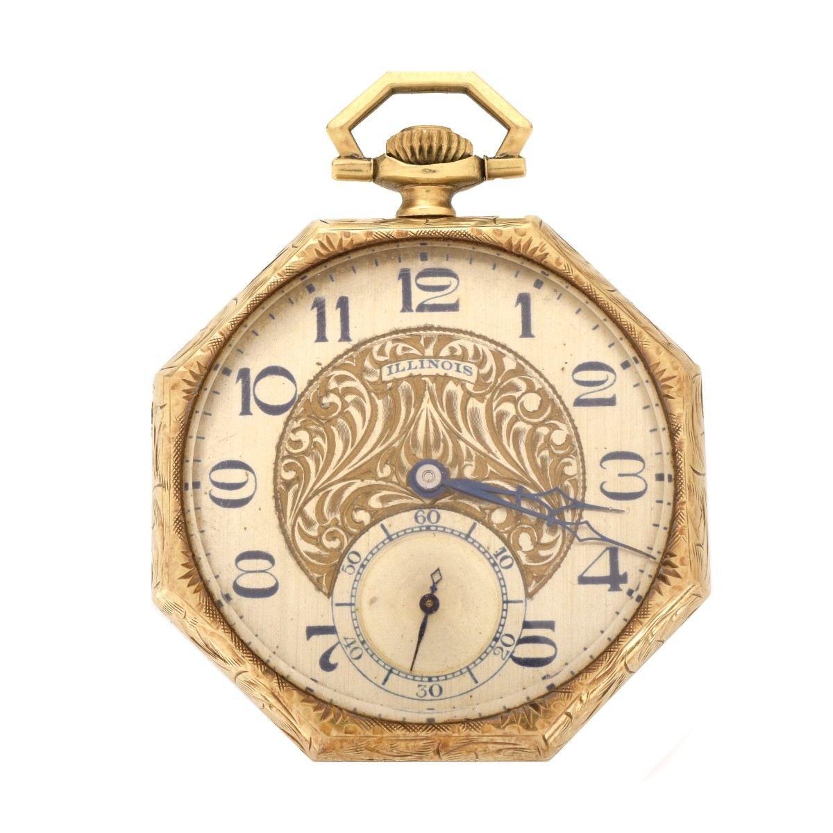 Illinois 14K Pocket Watch