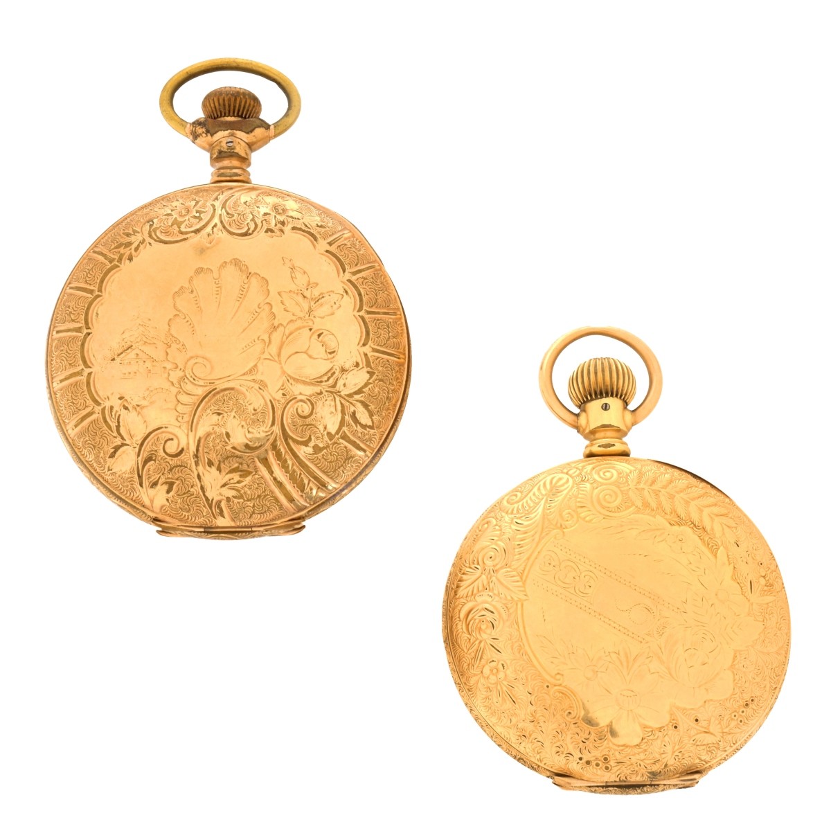 Antique Gold Filled Pocket Watches