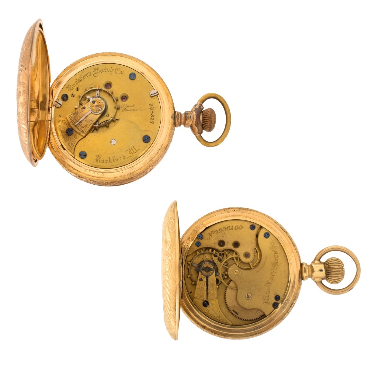 Antique Gold Filled Pocket Watches