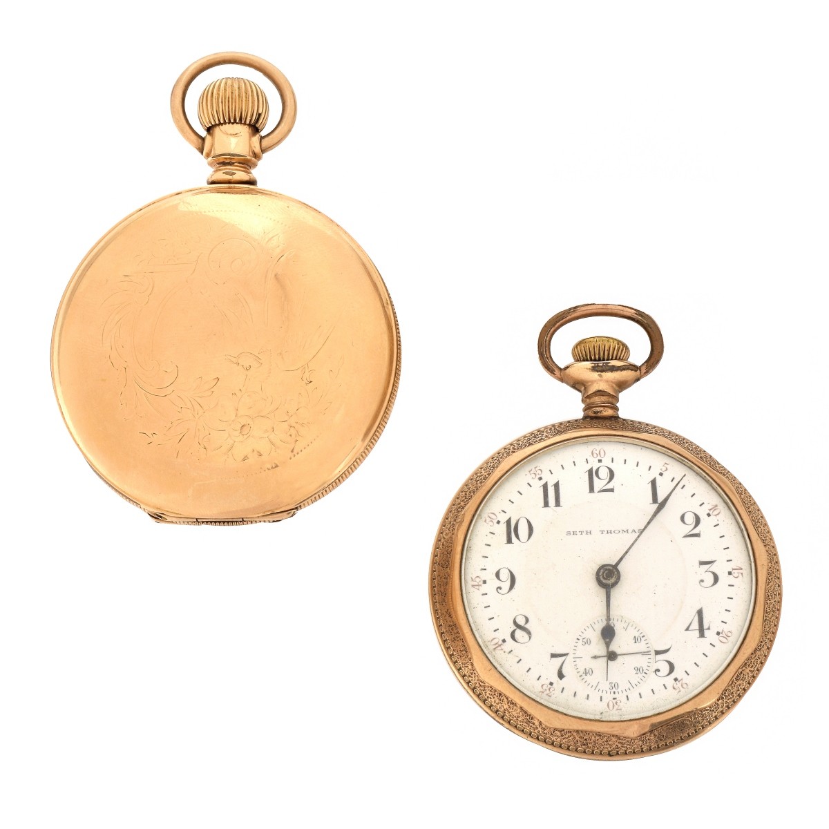 Antique Gold Filled Pocket Watches