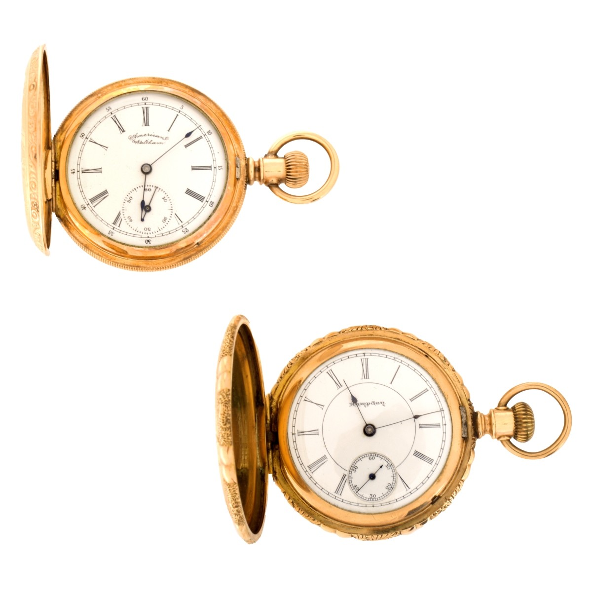 Antique Gold Filled Pocket Watches