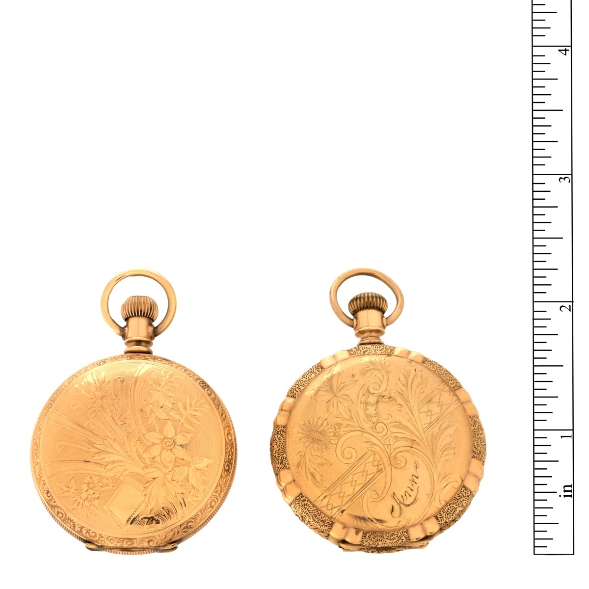 Antique Gold Filled Pocket Watches