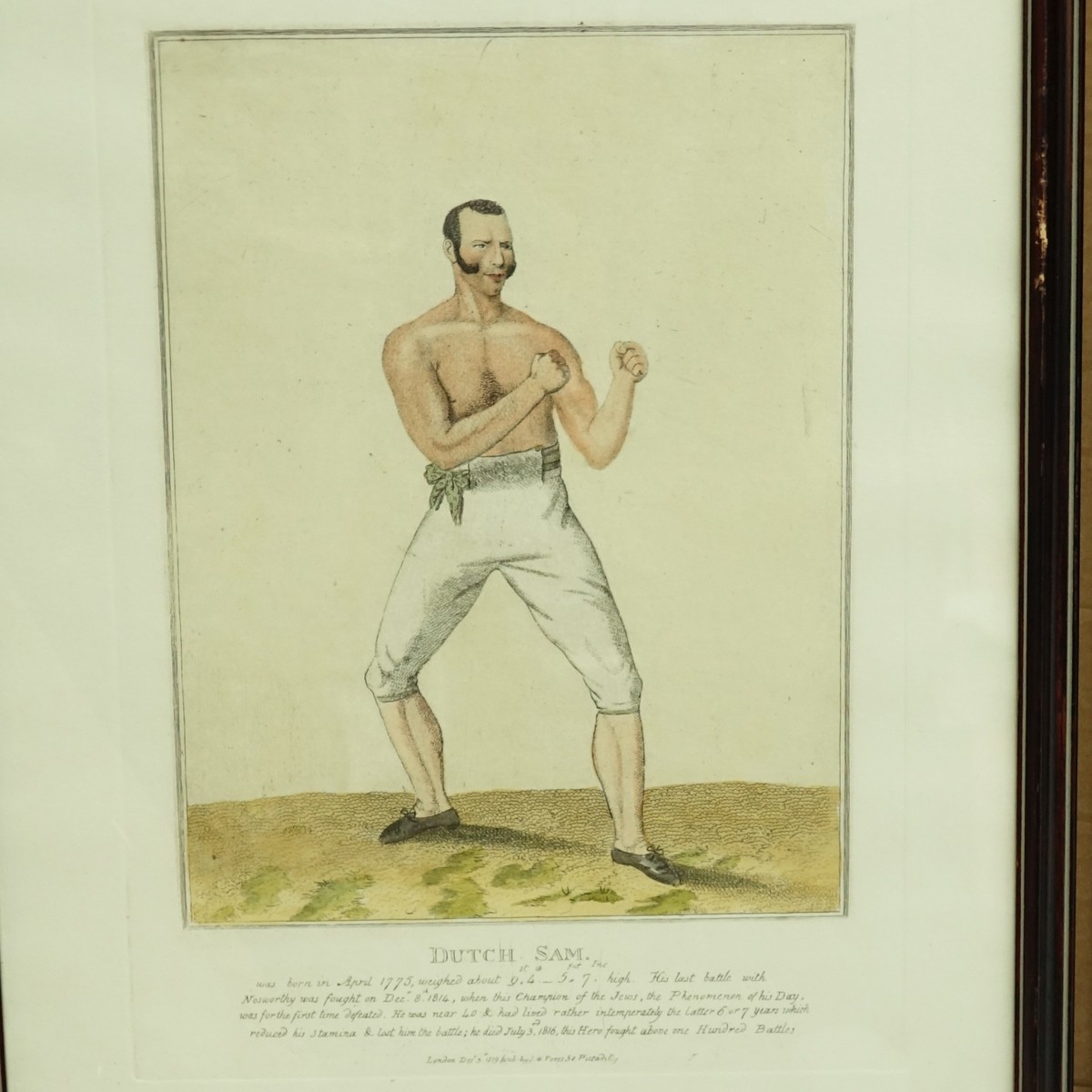 3 Fores' Boxing Sporting Engravings