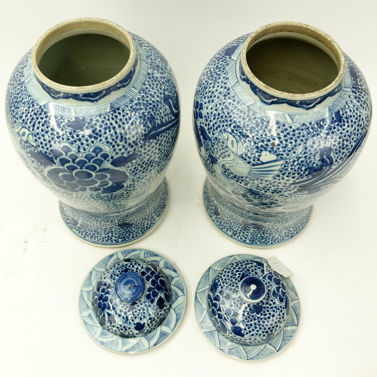 Pair of Chinese Ginger Jars