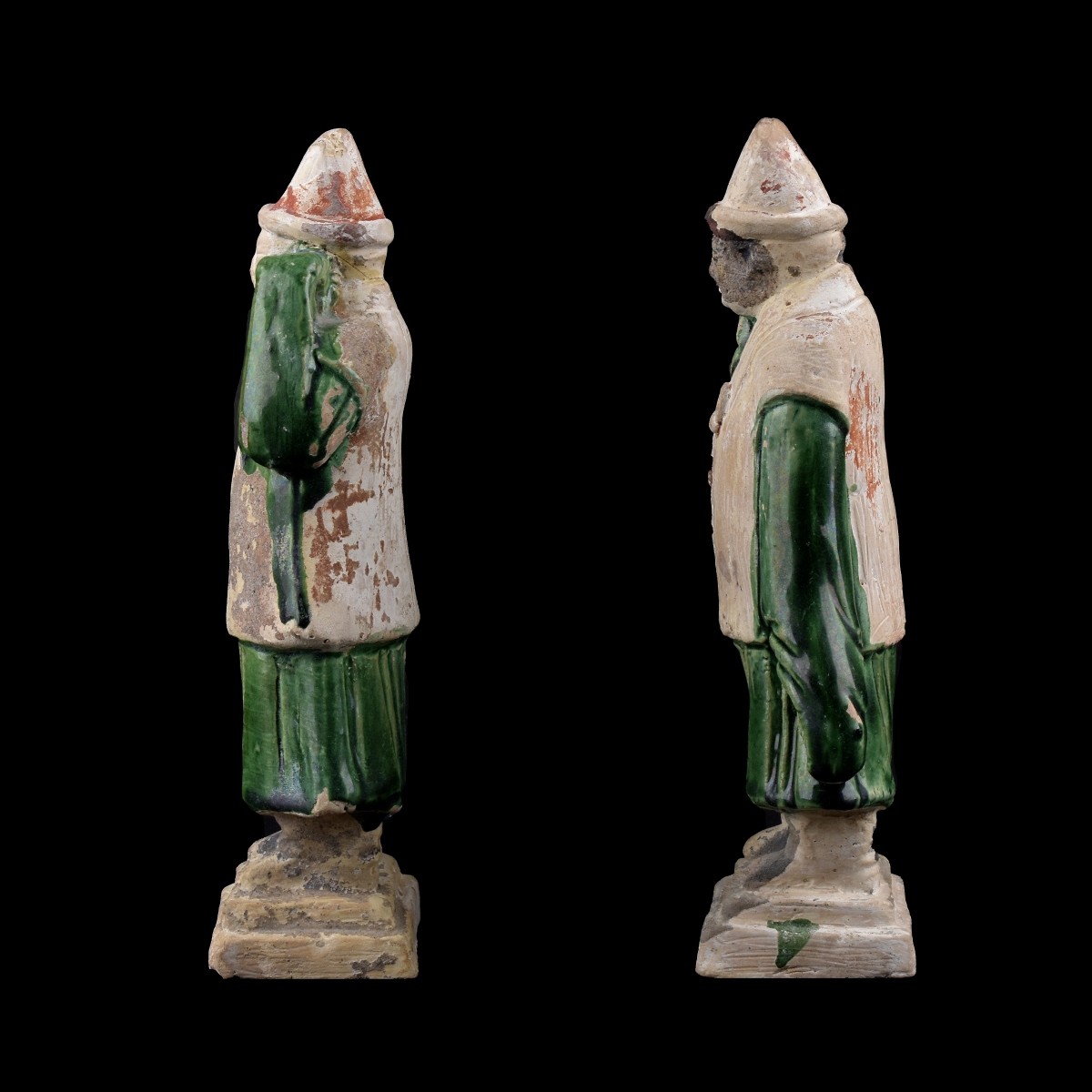 Pair of Chinese Tomb Figures