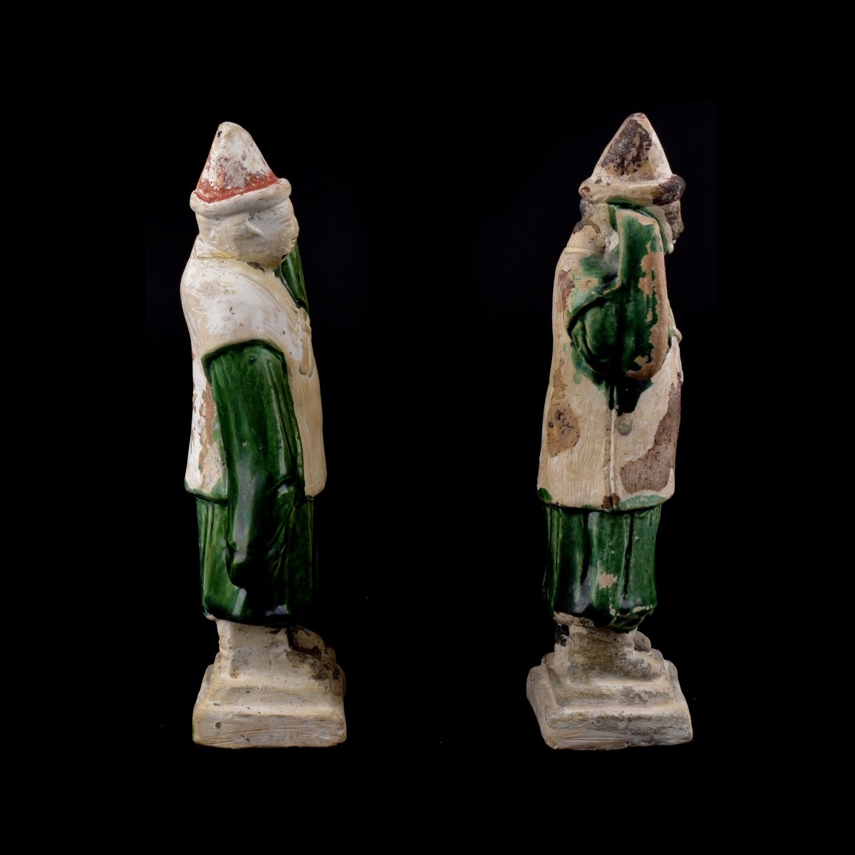 Pair of Chinese Tomb Figures