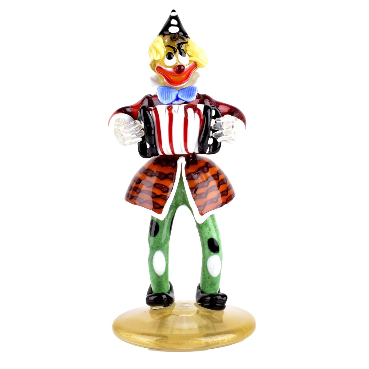 Murano Art Glass Clown Figurine