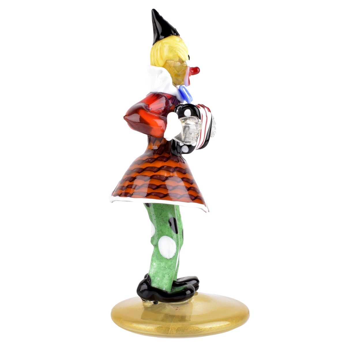 Murano Art Glass Clown Figurine