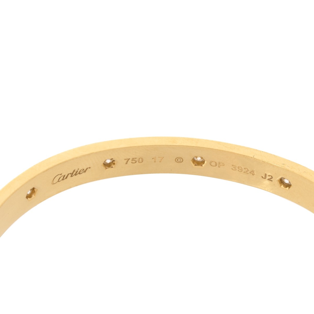 Cartier Diamond and 18K Love Bracelet