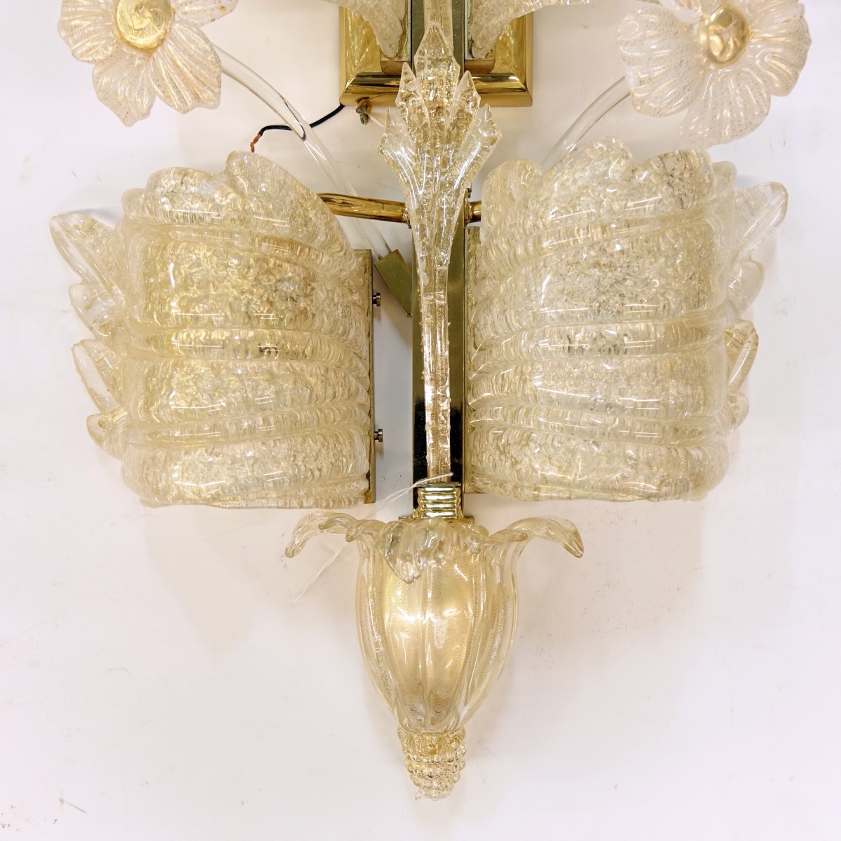 Pair of Murano Sconces