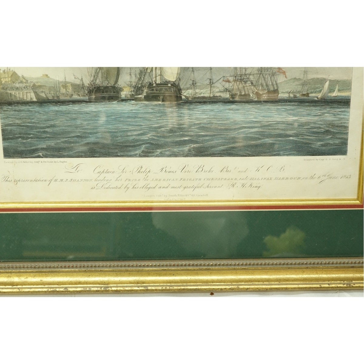 Naval Battle Lithographs