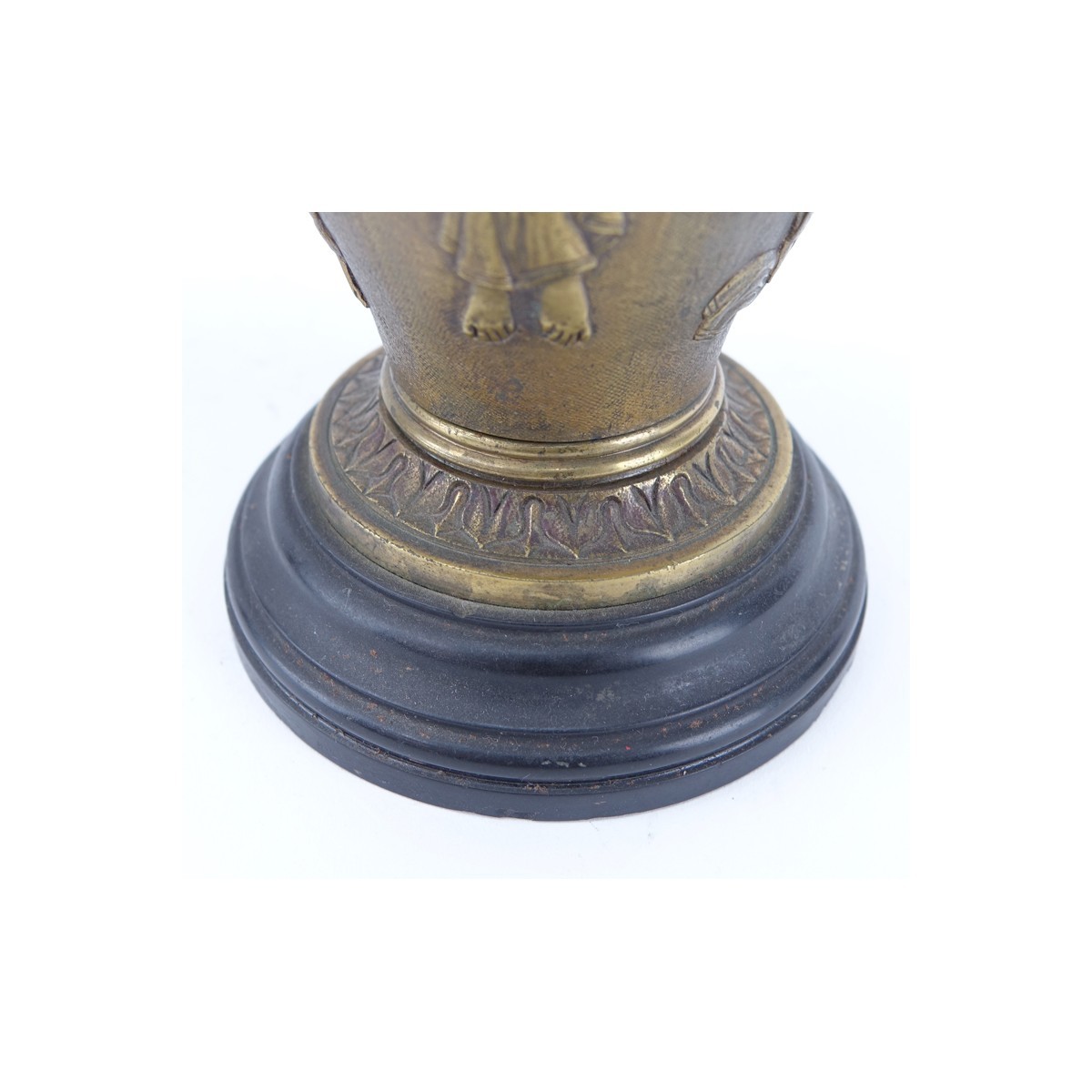 Pr Gilt Bronze Neoclassical Style Urns