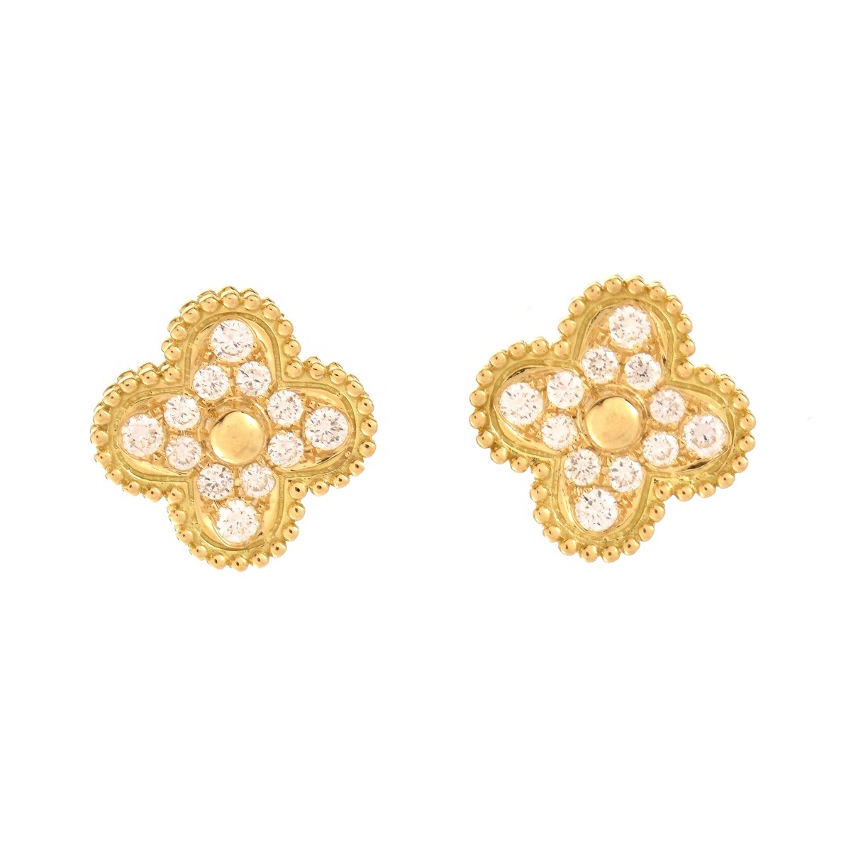 Van Cleef & Arpels Alhambra style Earrings