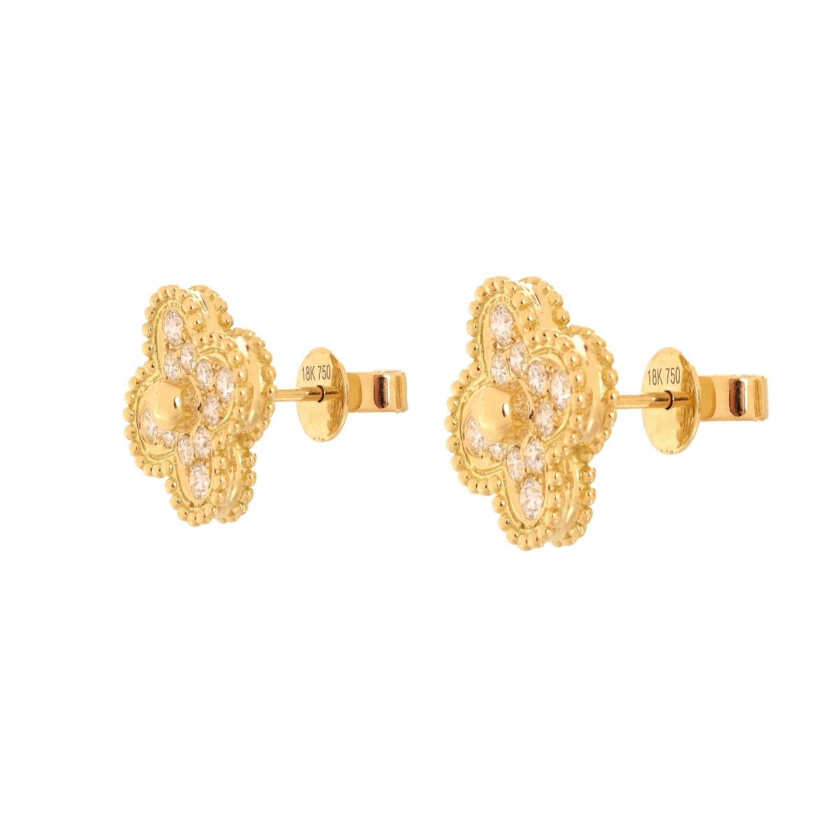 Van Cleef & Arpels Alhambra style Earrings