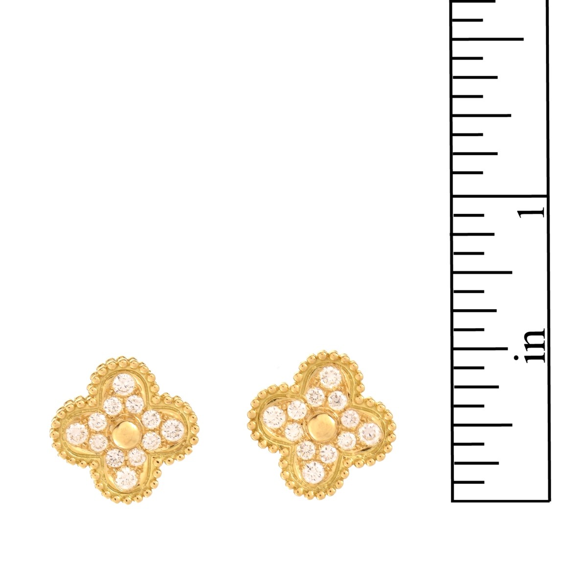 Van Cleef & Arpels Alhambra style Earrings