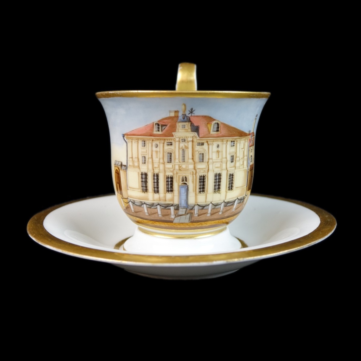 18/19th C. Meissen Cup and Saucer