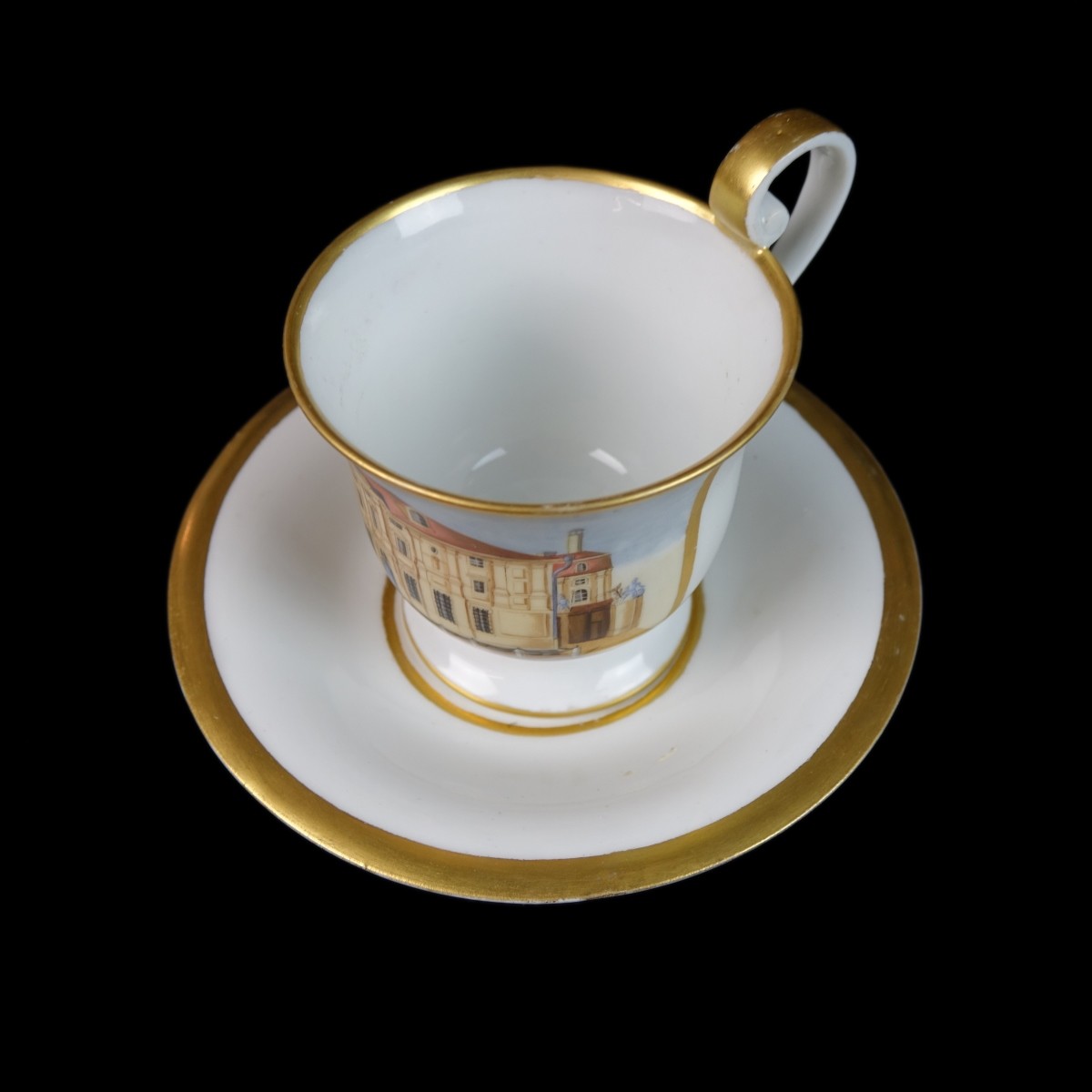 18/19th C. Meissen Cup and Saucer