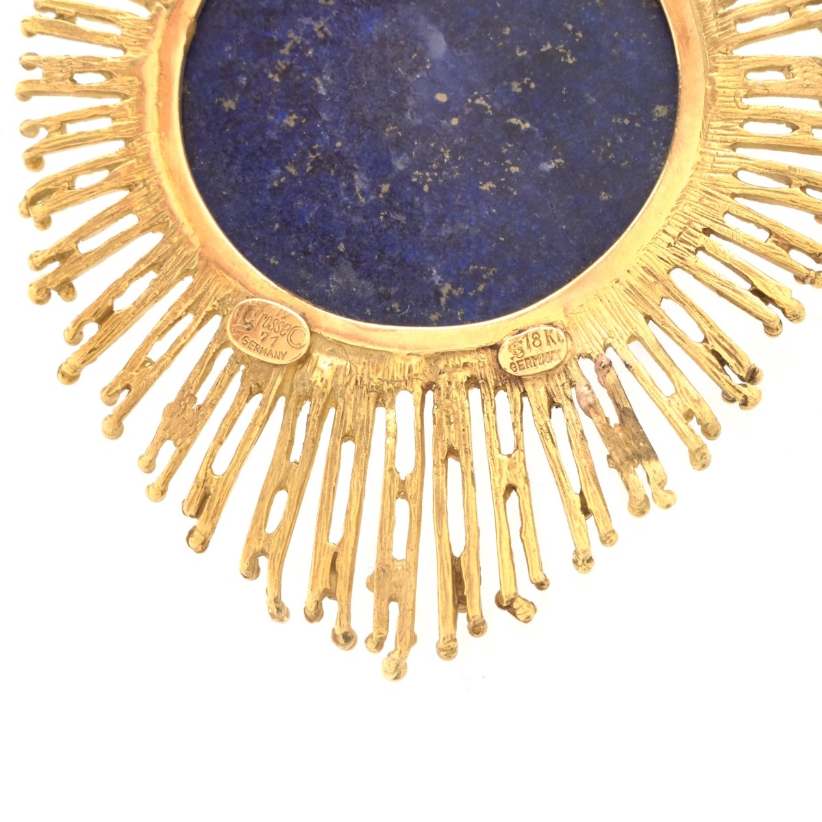 Lapis Luzuli and 14K Necklace