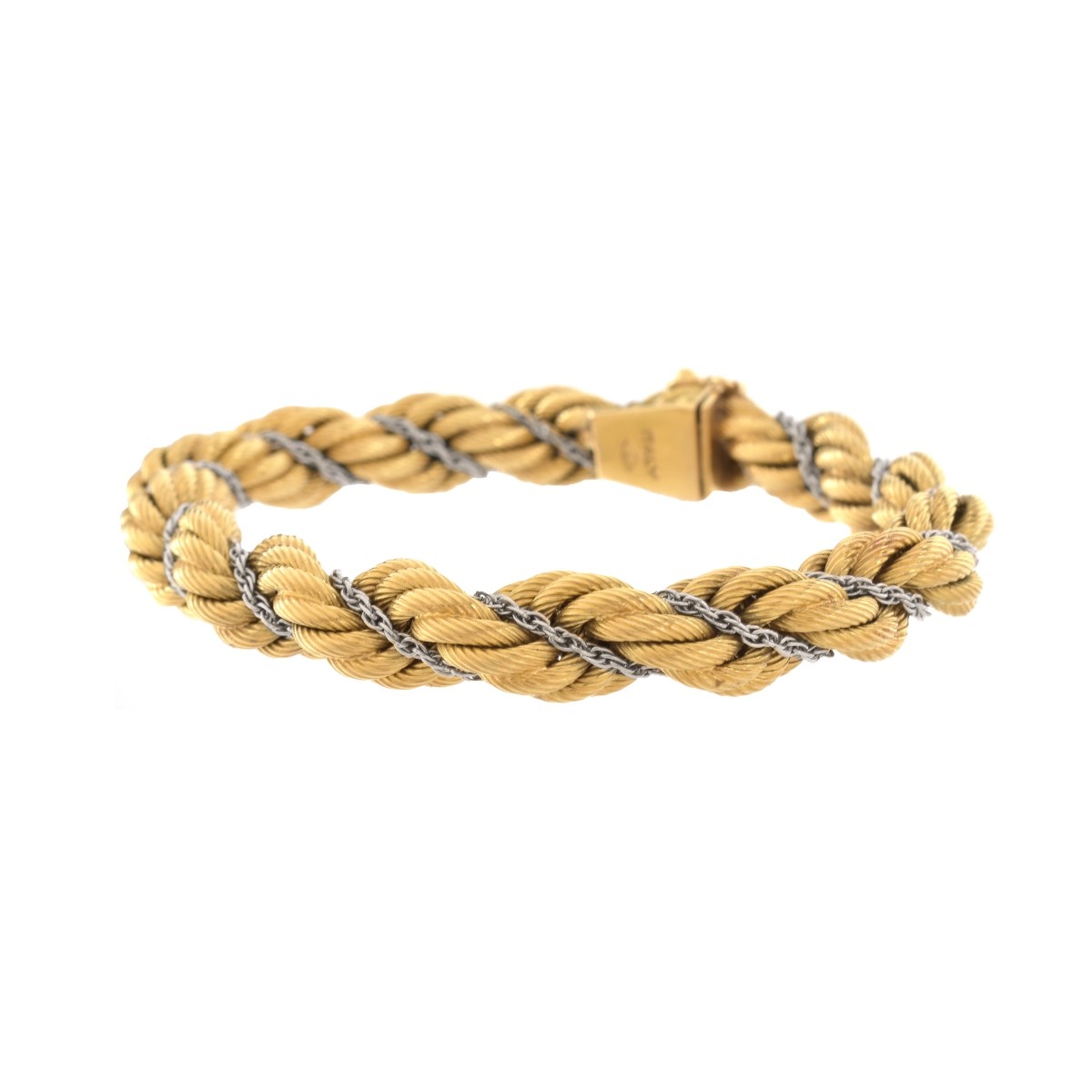 18K Rope Bracelet